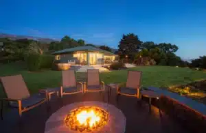 backyard fire features