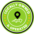 Locally Owned and Operated badge